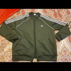 Adidas Warm Up Jacket Army Camo Green XL